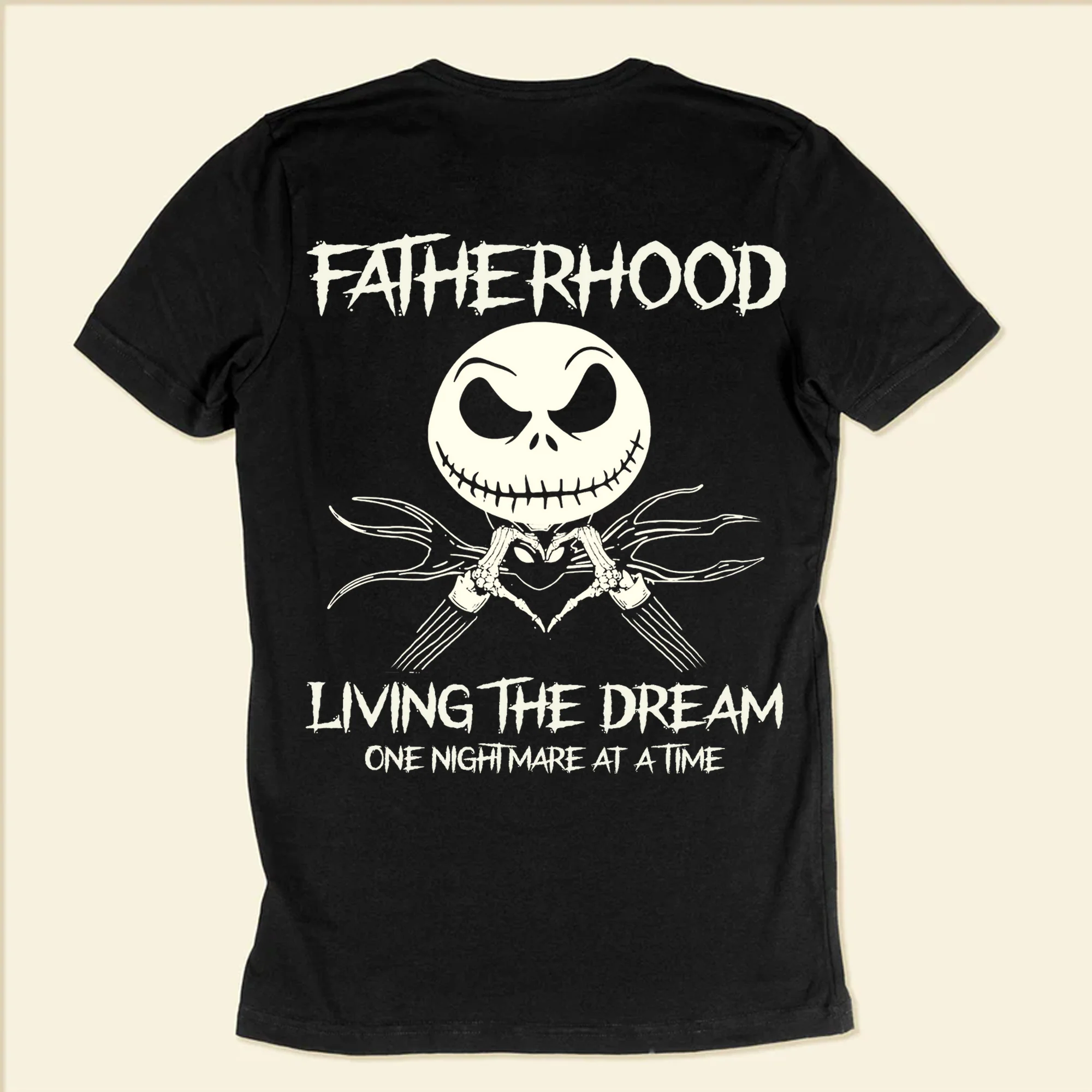 Fatherhood Living In The Dream One Nightmare At A Time - Gift For Dad - Personalized Shirt 2 Side - CL14 NA94 - Image 6