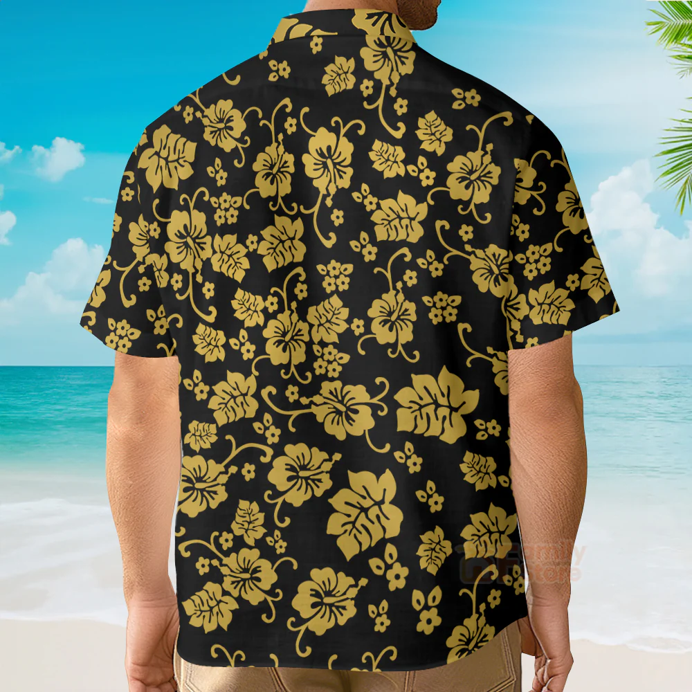 Fear And Loathing In Summer Yellow Aloha Hawaiian Shirts For Men, Women - Image 3