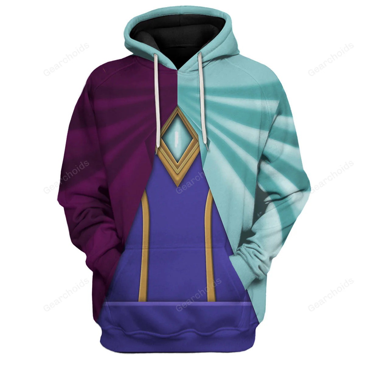Fi Attire Cosplay Hoodie Sweatshirt Sweatpants ZDHS57 - Image 2