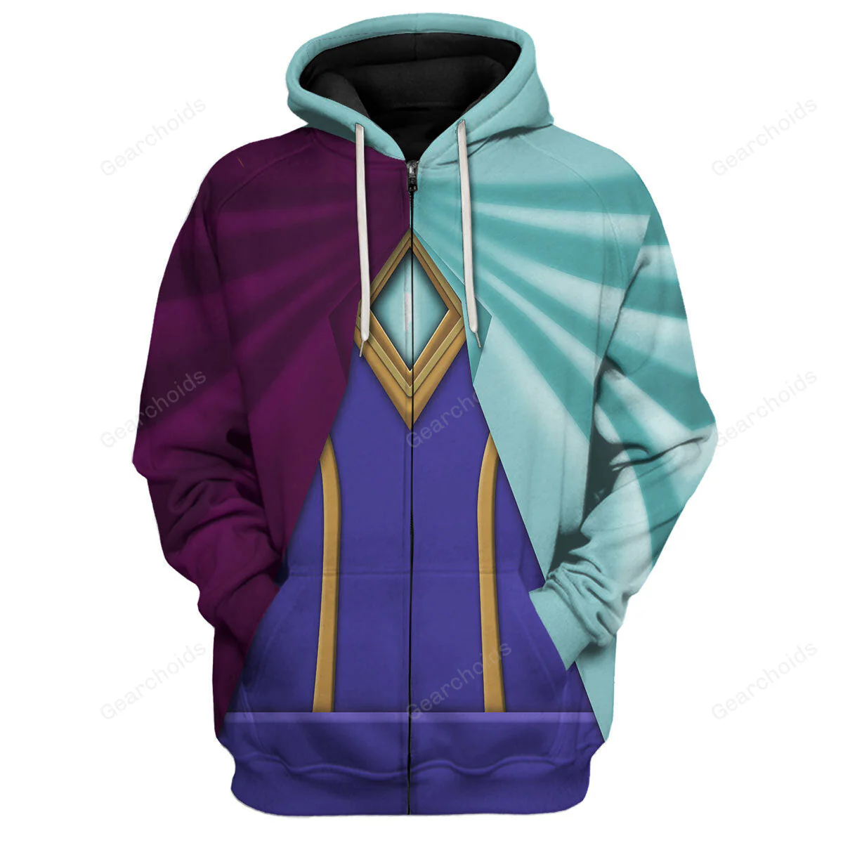 Fi Attire Cosplay Hoodie Sweatshirt Sweatpants ZDHS57 - Image 3