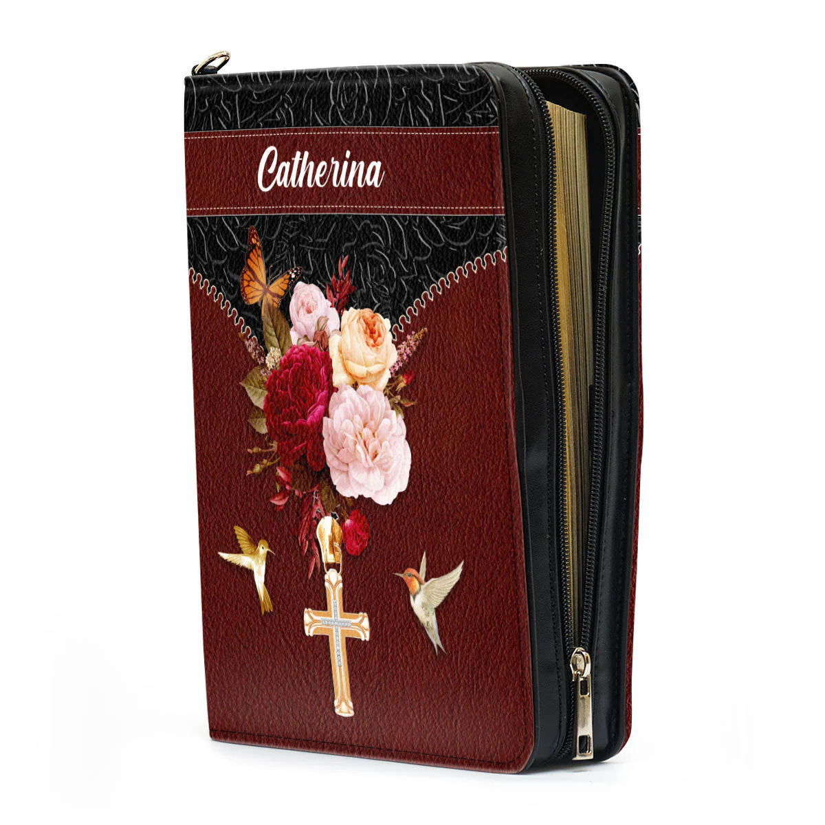 For I Am Not Ashamed Of The Gospel - Personalized Bible Covers - AT4081332 - Image 4