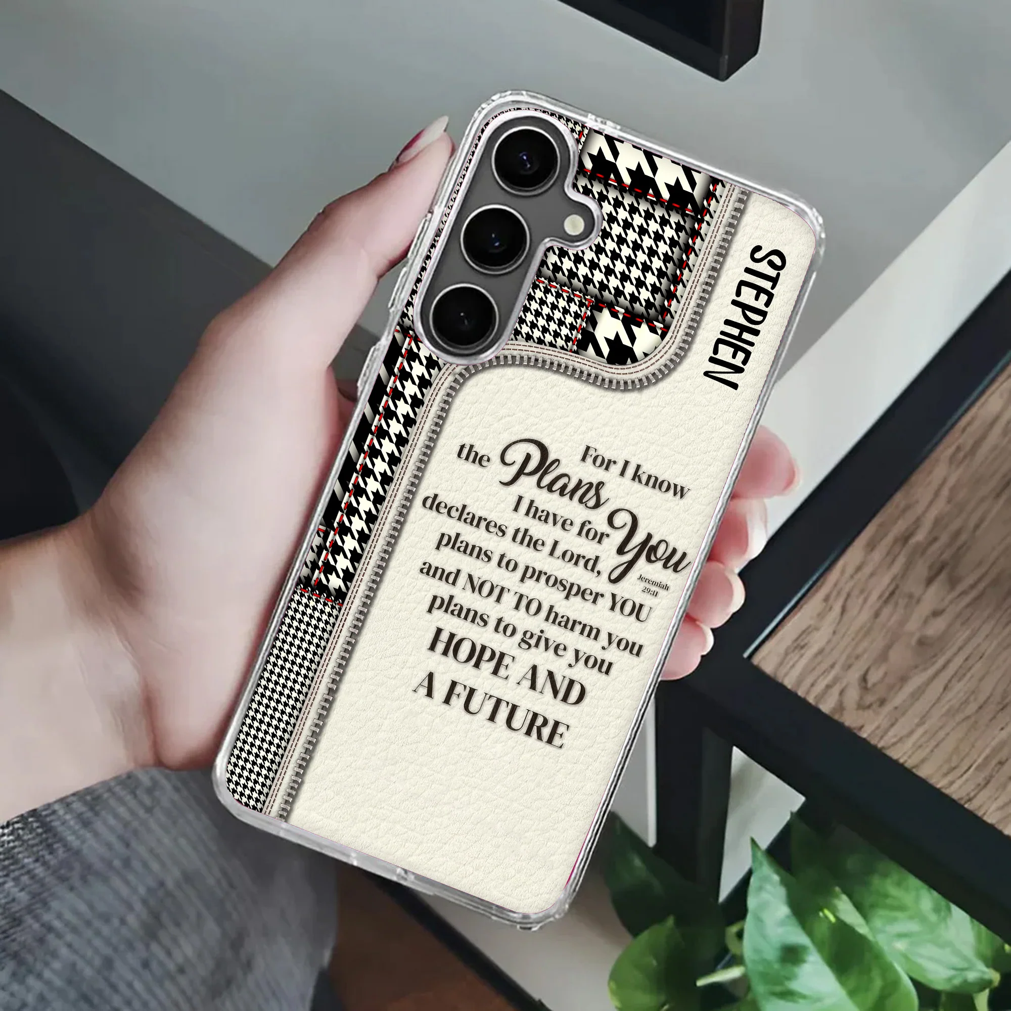 For I Know The Plans I Have For You Jeremiah 29:11 - Personalized Phone Case TD118 - Image 4