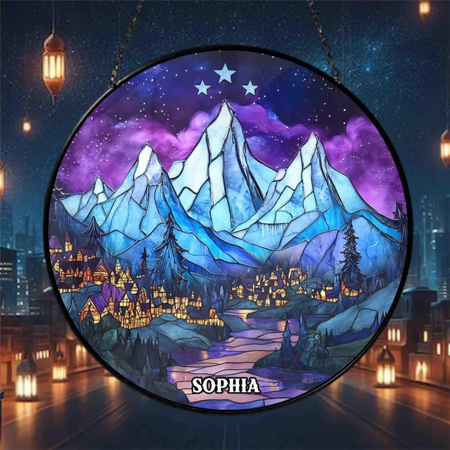 Fourth Wing Night Court - Personalized Dragon Suncatcher - Christmas Gift For Readers, Dragon Lovers HH01 - Image 2
