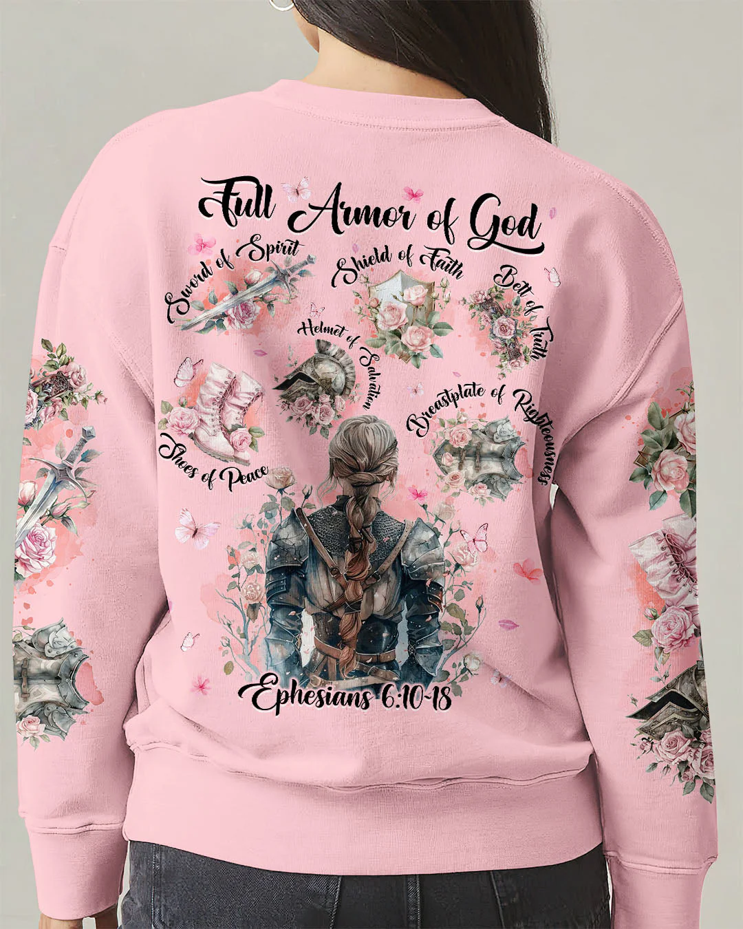 Full Armor Of God Women's All Over Print Shirt - 2409241 - Image 6