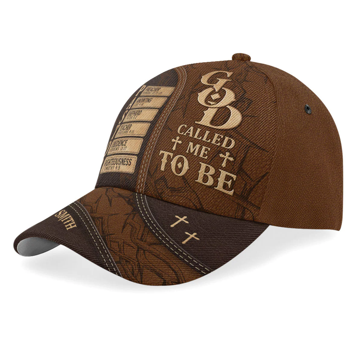 God Called Me To Be Man Of God - Personalized Classic Cap TD118 - Image 2