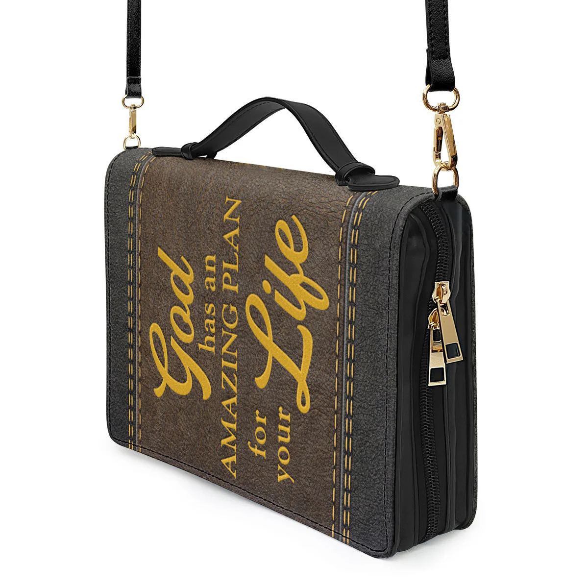 God Has Amazing Plan For Your Life Cross And Sunflower - Scripture Gifts For Women Of God - Personalized Bible Covers - AT4082447 - Image 5