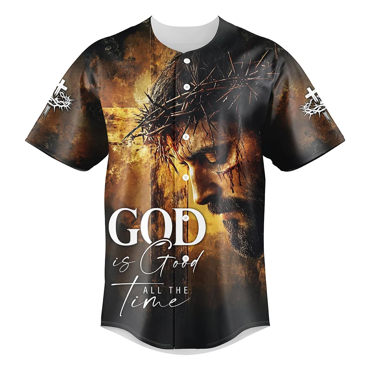 God is Good All The Time Baseball Jersey Bundle - Image 3