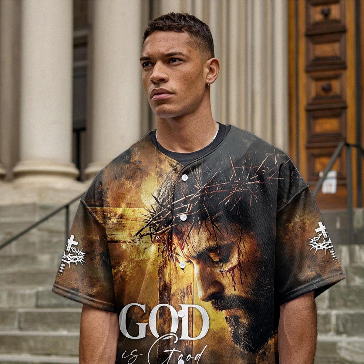 God is Good All The Time Baseball Jersey Bundle - Image 8