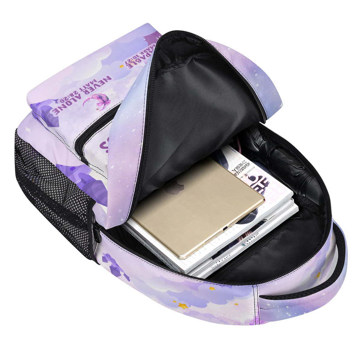God Says I Am Little Princess - Personalized Backpack - Gift For Kids | CL23 TD118 - Image 6