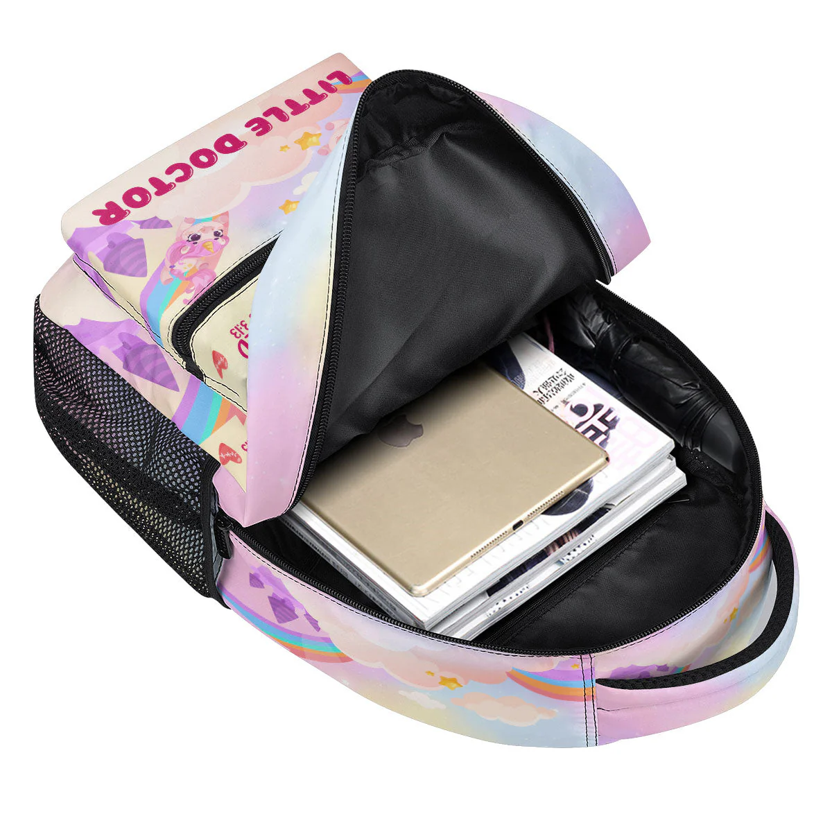God Says I Am - Personalized Canvas Backpack - First Day Of School Gift For Kids TD118 - Image 6
