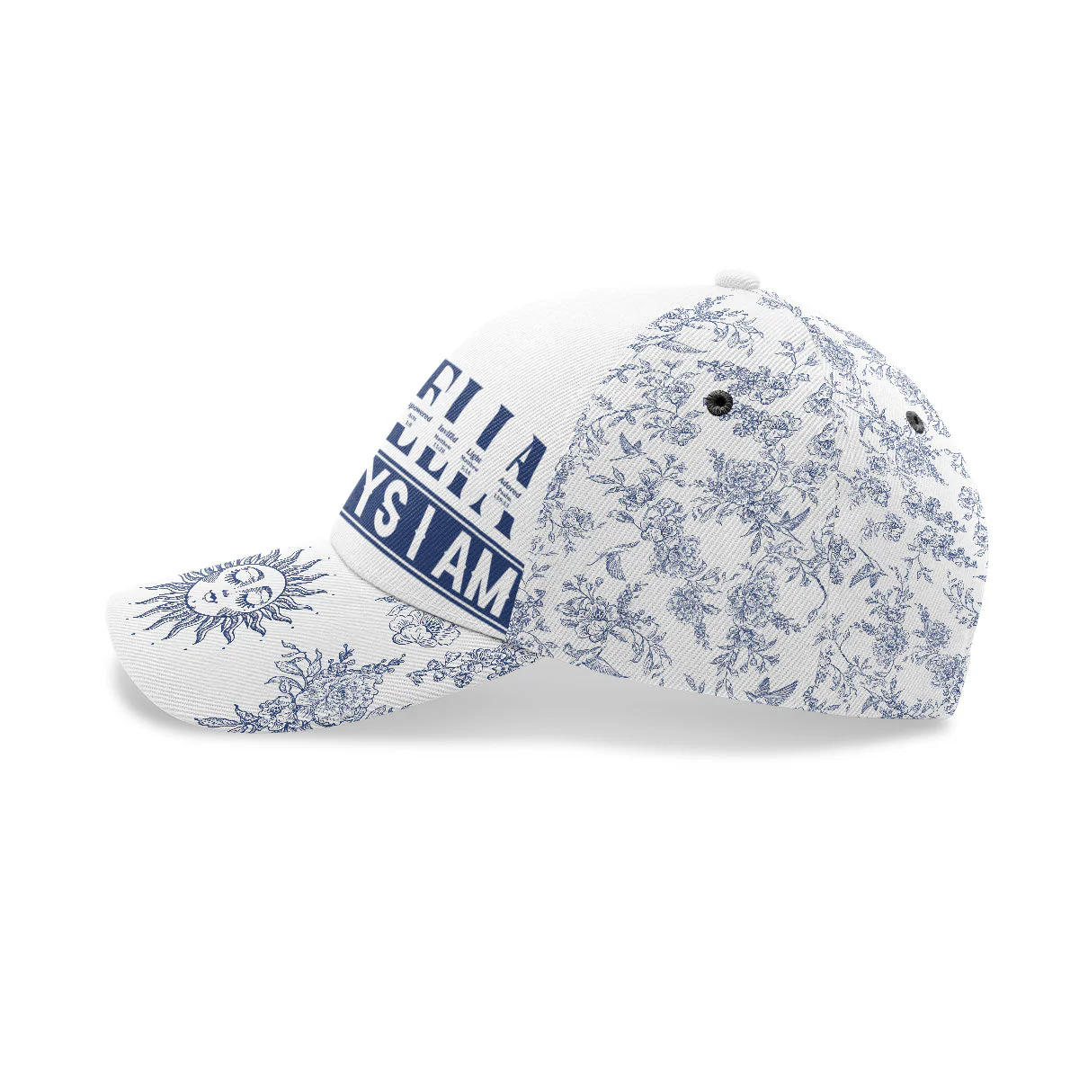 God Says I Am - Personalized Classic Cap - Gift For Mom, Wife, Grandma | HN02 - Image 3
