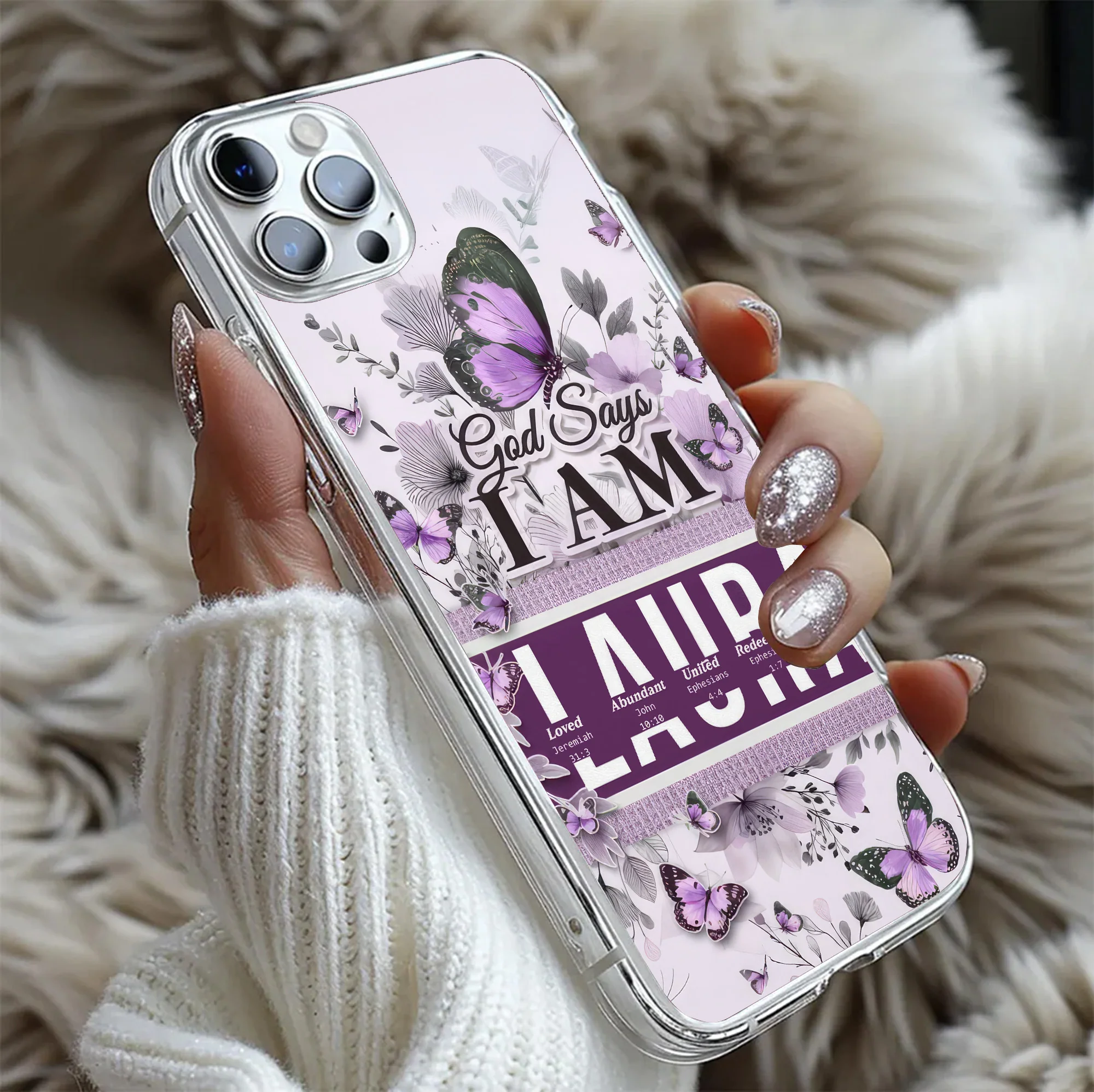 God Says I Am Special - Personalized Phone Case TD118 - Image 5