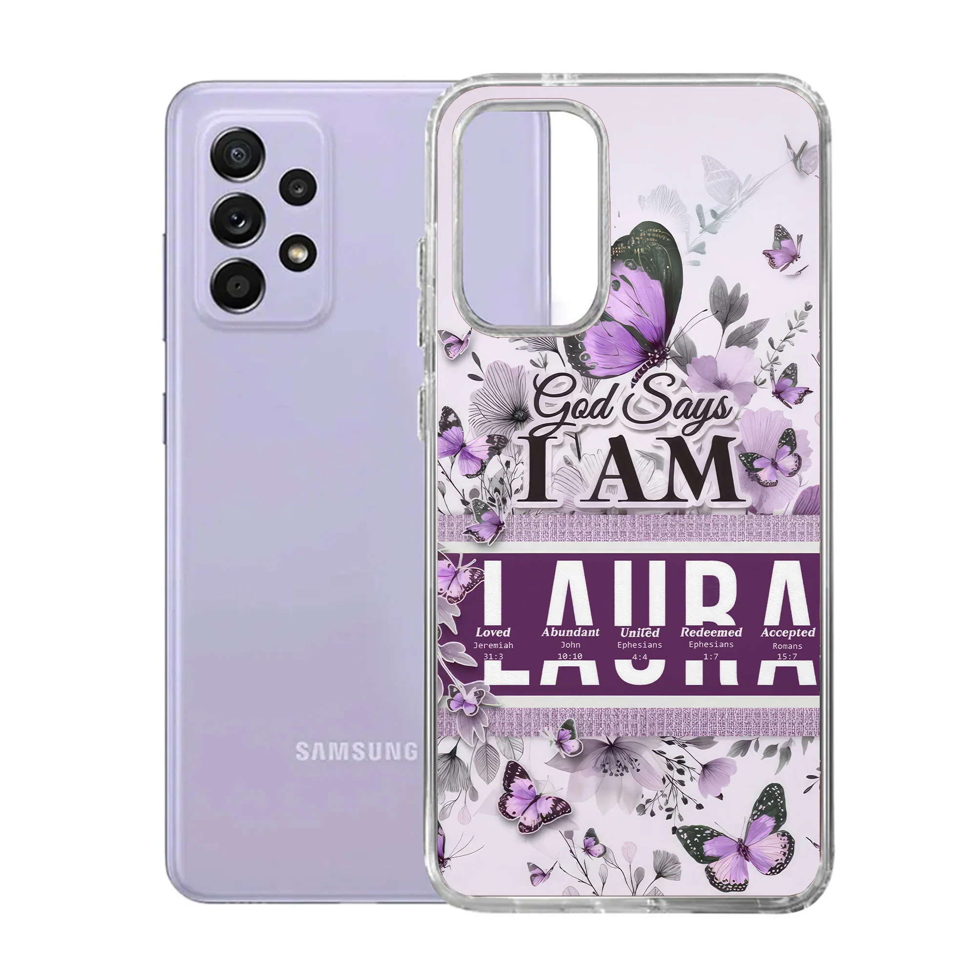 God Says I Am Special - Personalized Phone Case TD118 - Image 6