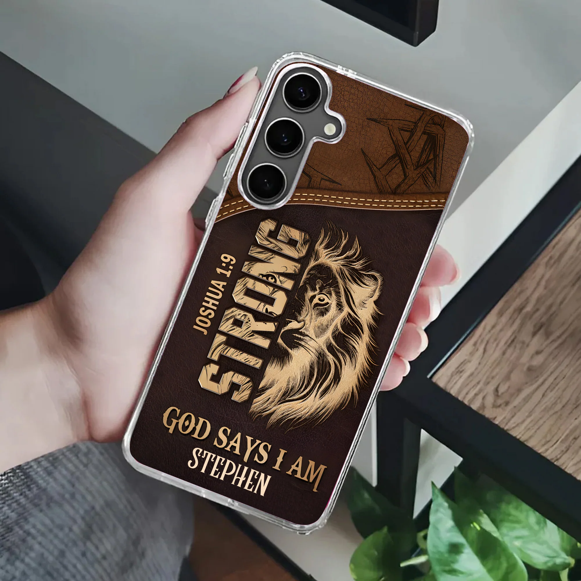 God Says I Am Strong - Personalized Phone Case TD118 - Image 4