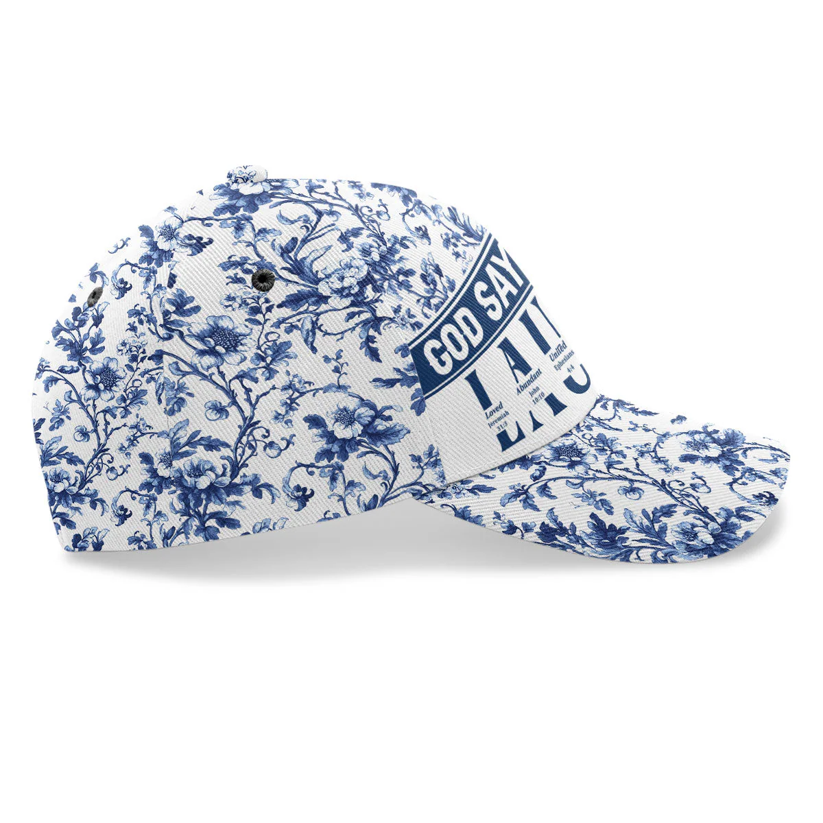 God Says I Am United - Personalized Classic Cap TD118 - Image 4