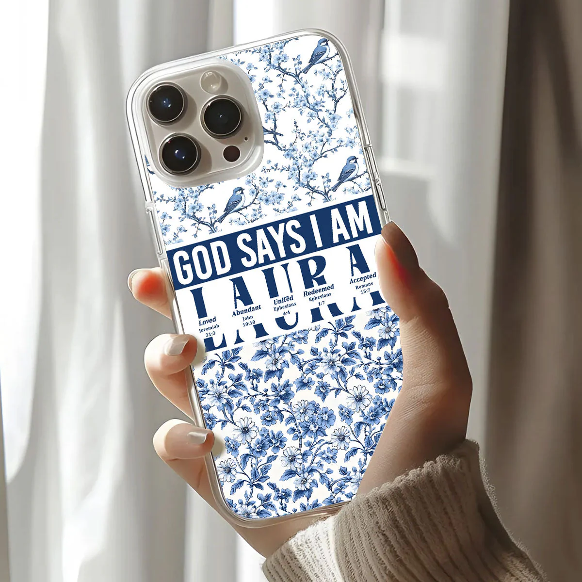God Says I Am United - Personalized Phone Case TD118 - Image 3