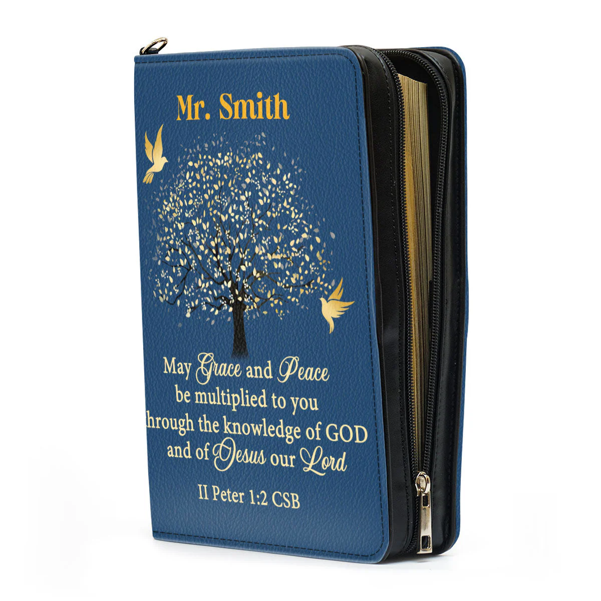 God Shines Through You - Personalized Bible Cover - Image 4