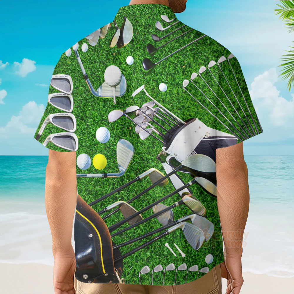 Funny Golf Is Always A Good Idea - Hawaiian Shirt - Image 3