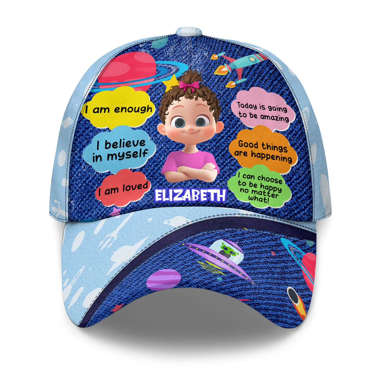 Good Things Are Happening - Personalized Classic Cap - Gift For Kids | GR29 HN02