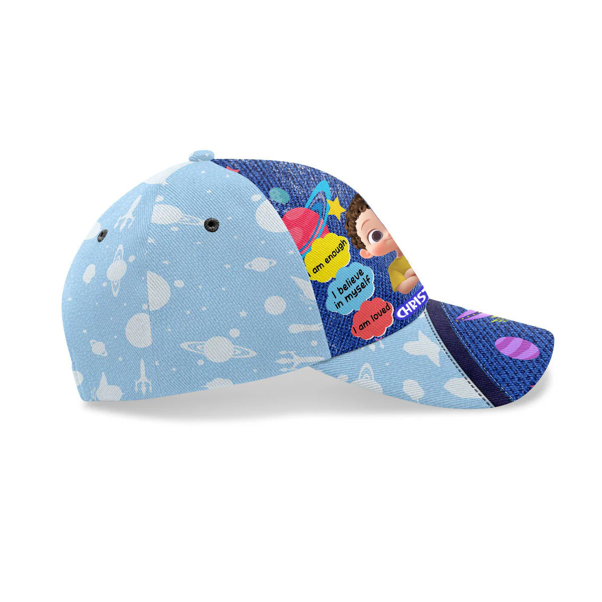 Good Things Are Happening - Personalized Classic Cap - Gift For Kids | GR29 HN02 - Image 4