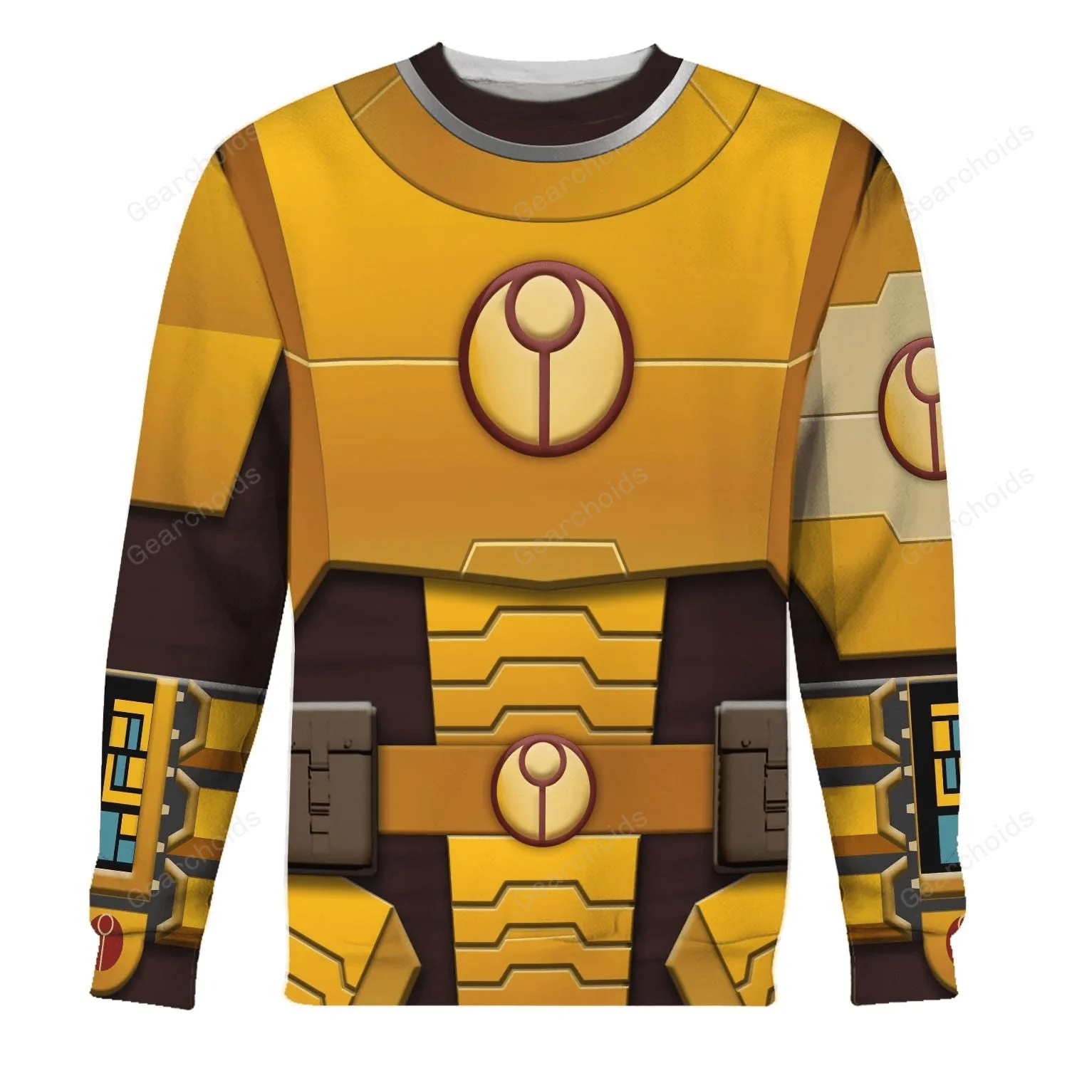 Greater Good Deep Strike Veteran Tau Empire - Costume Cosplay Hoodie Sweatshirt Sweatpants CSWRH034 - Image 5