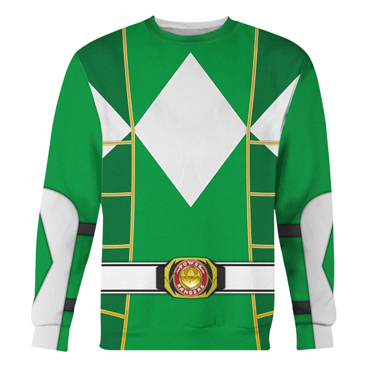 Green Ranger Mighty Morphin Cosplay - Hoodie Set, Sweatshirt, Sweatpants PRHS92 - Image 7