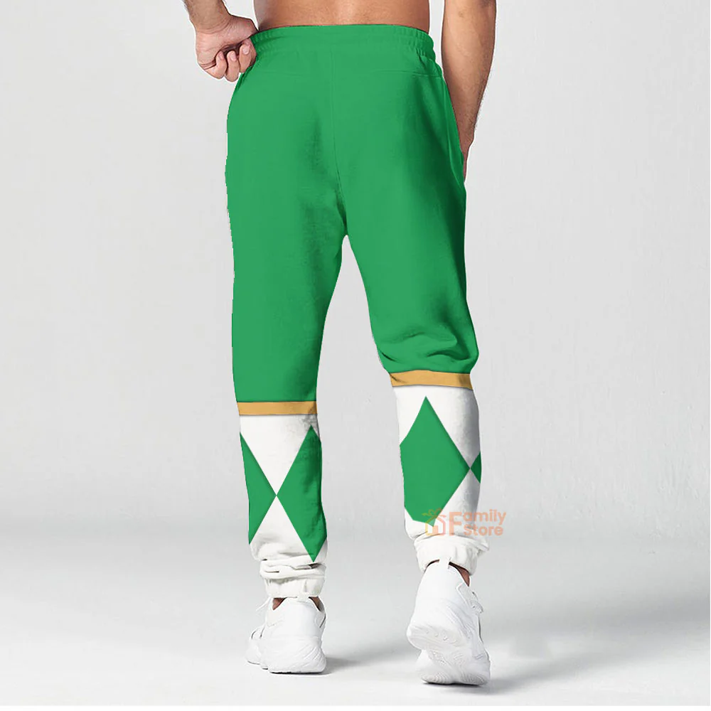 Green Ranger Dragon Shield Mighty Morphin Power Ranger - Hoodie Set, Sweatshirt, Sweatpants PRHS23 - Image 10