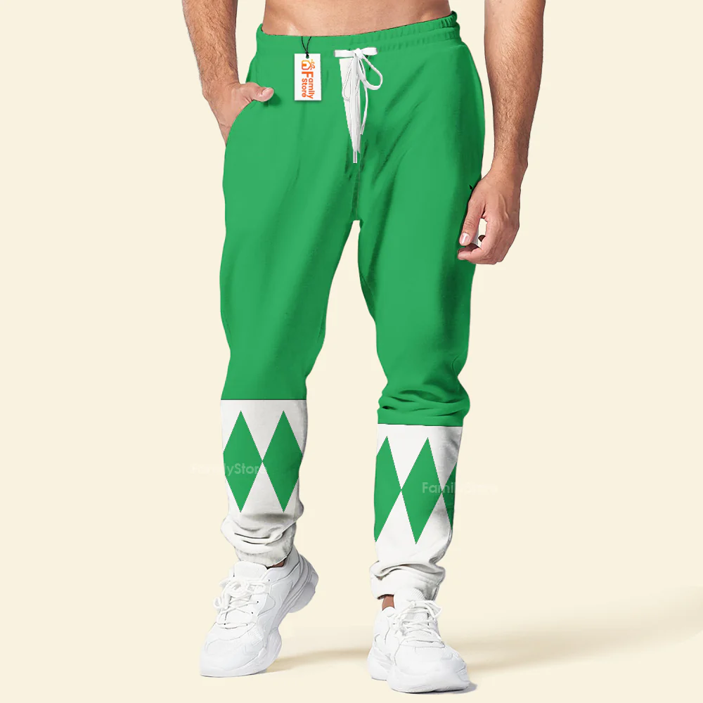 Green Ranger Mighty Morphin The Movie (1995) C1 - Hoodie Set, Sweatshirt, Sweatpants PRHS84 - Image 10
