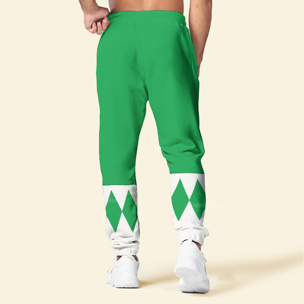 Green Ranger Mighty Morphin The Movie (1995) C1 - Hoodie Set, Sweatshirt, Sweatpants PRHS84 - Image 11