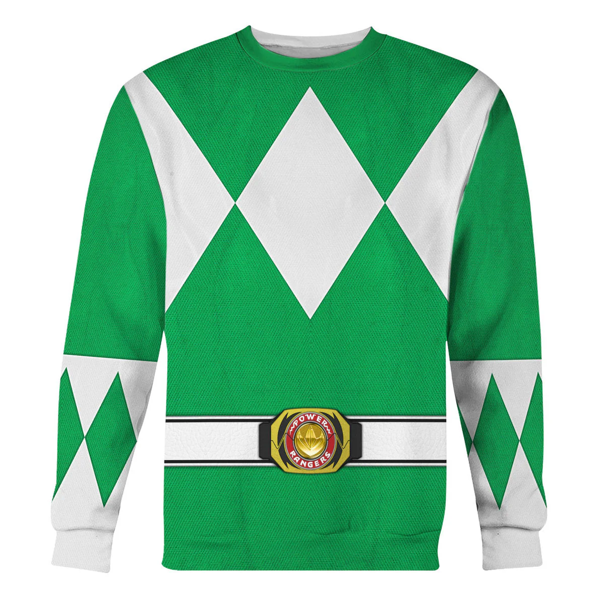 Green Ranger Mighty Morphin The Movie (1995) C1 - Hoodie Set, Sweatshirt, Sweatpants PRHS84 - Image 7