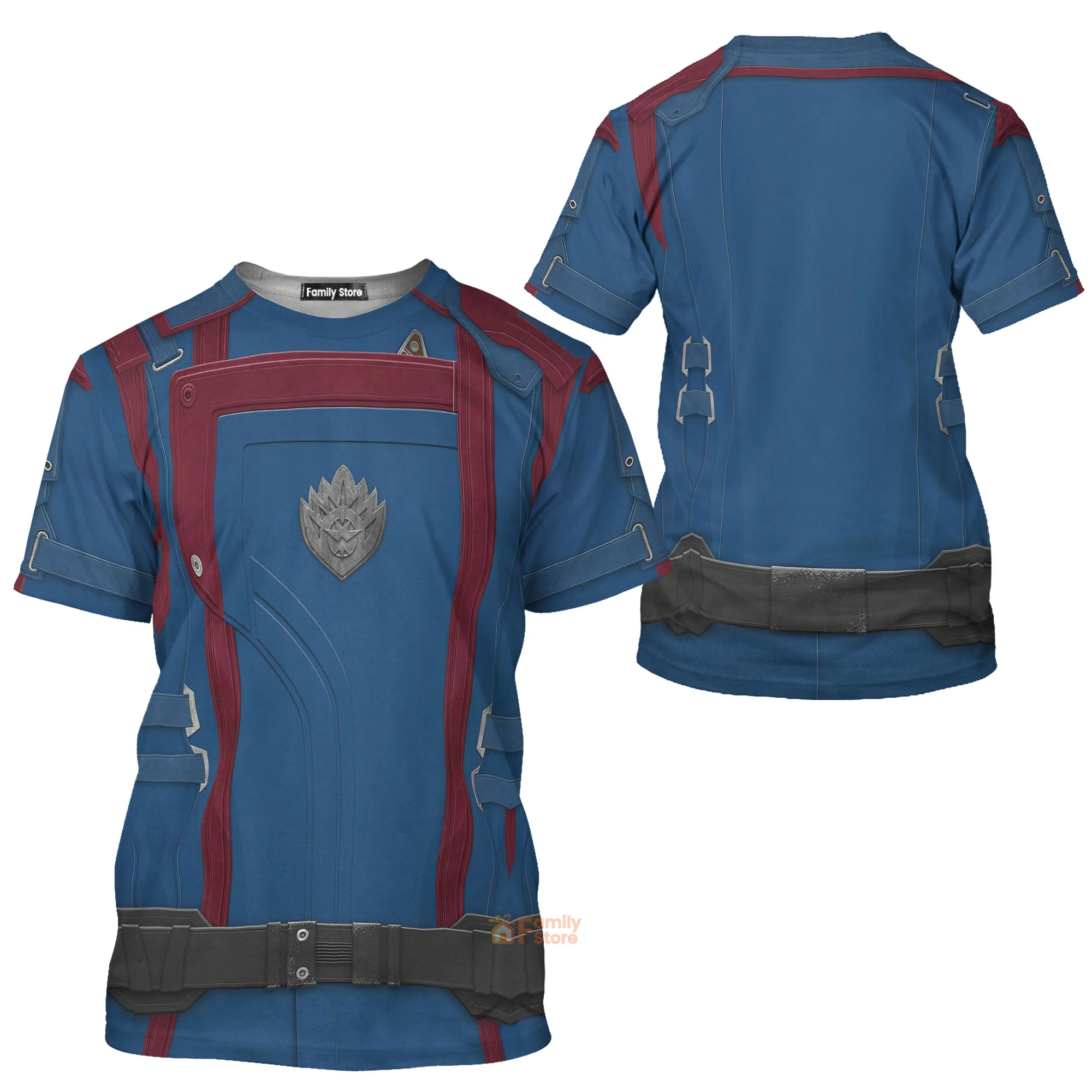 Guardians of the Galaxy Vol. 3 Costume Team Jacket Uniform Suit T-Shirt - Image 3