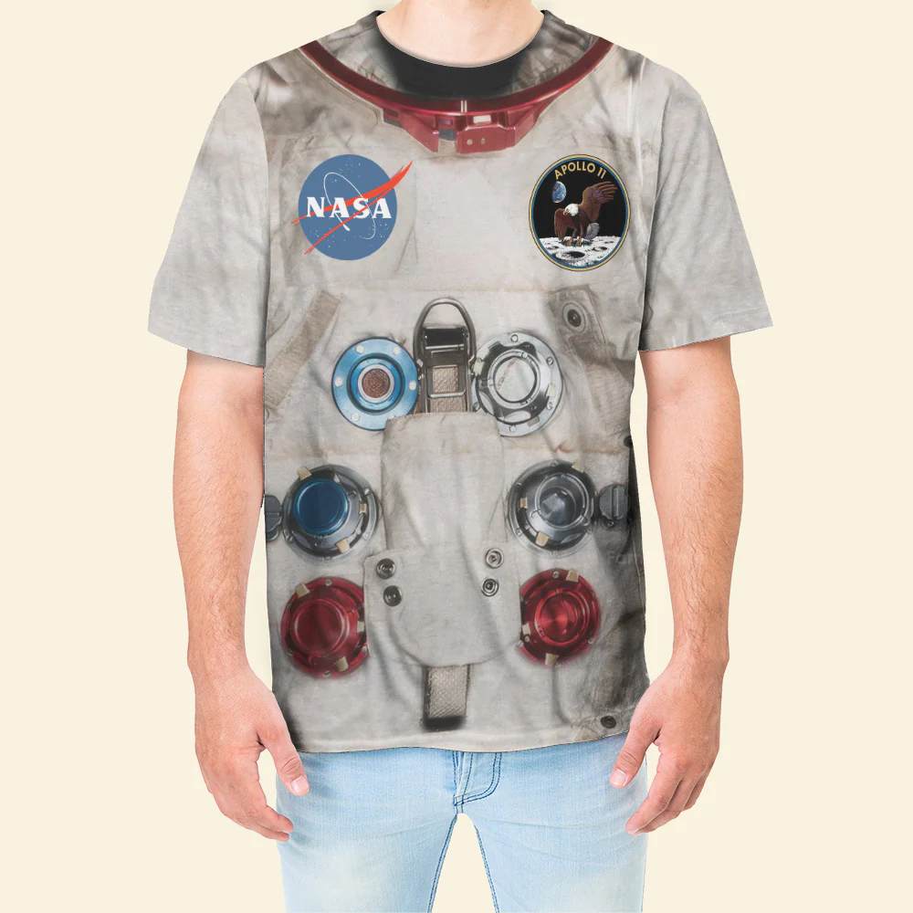 Halloween Astronaut Spacesuit All Over Printed - 3D TShirt - Image 4