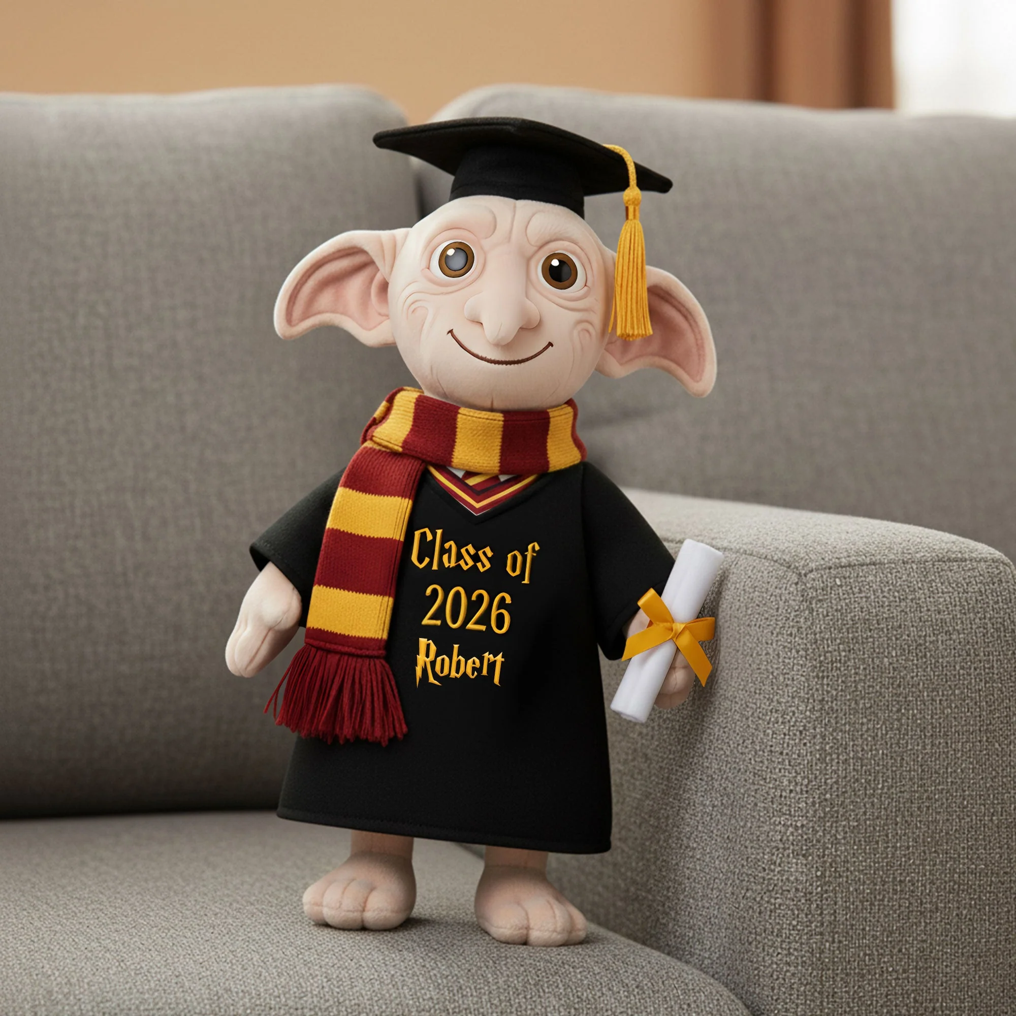 HaPo Creature - Personalized Custom Shape Pillow - Gift For Christmas, Graduation HH01