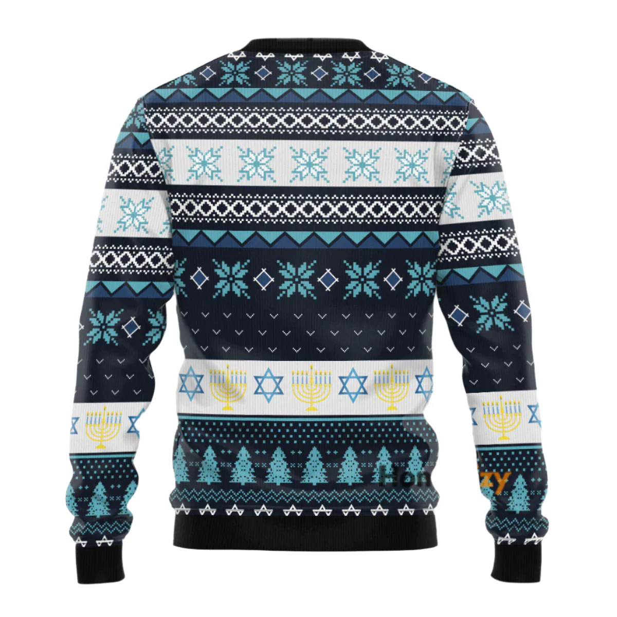 Happy Hanukkah Ugly Christmas Sweater For Men And Women - Image 3