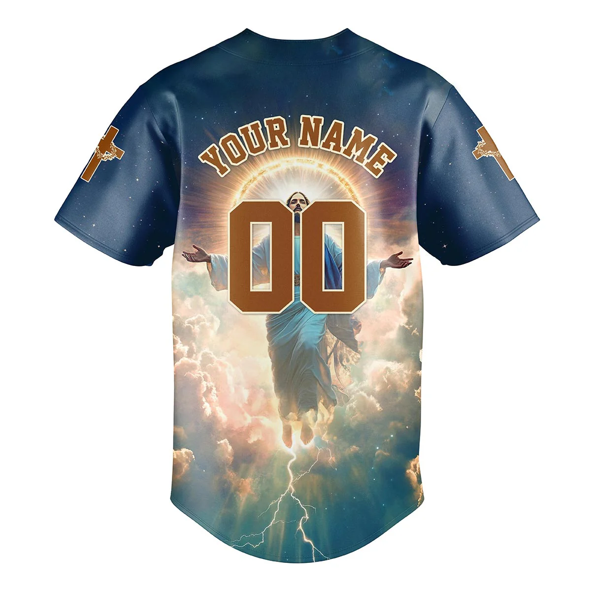 He Is Risen Ascension Glory Baseball Jersey Bundle - Image 4
