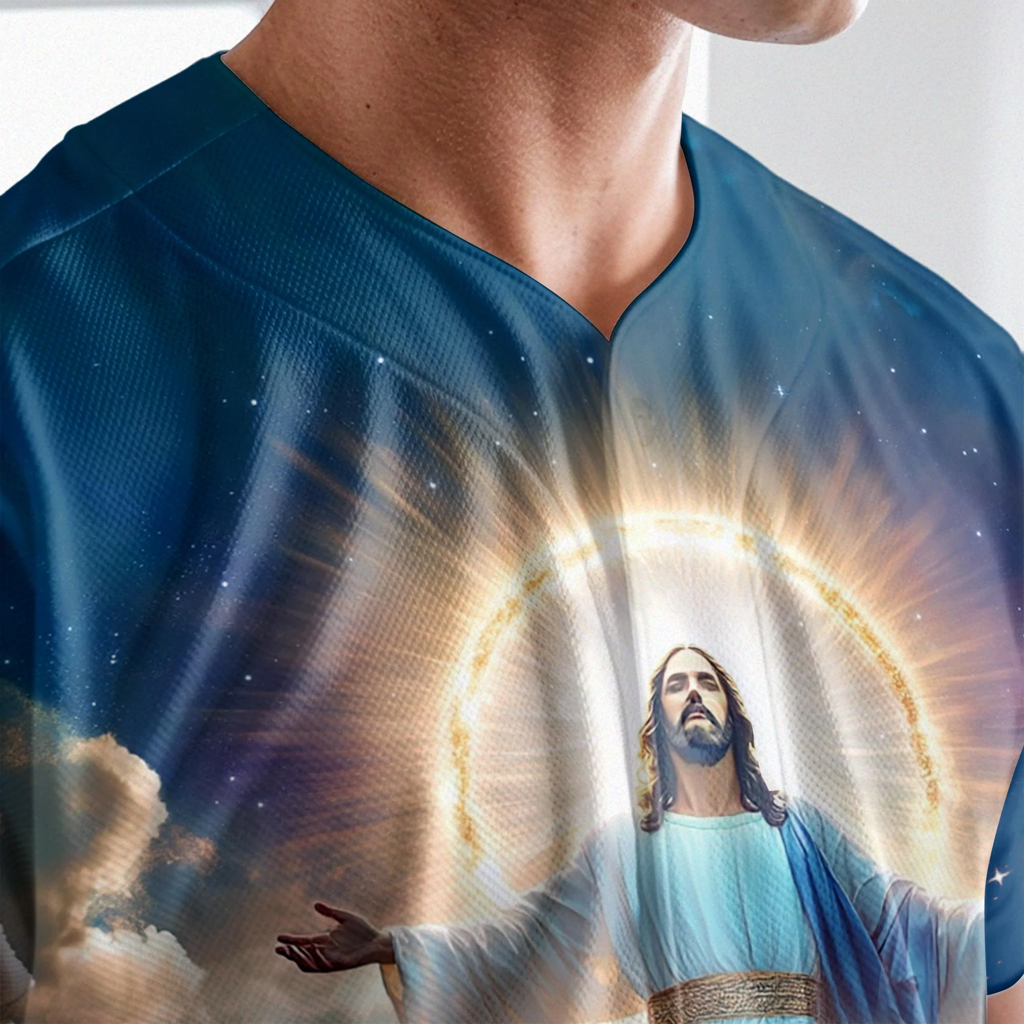 He Is Risen Ascension Glory Baseball Jersey Bundle - Image 6