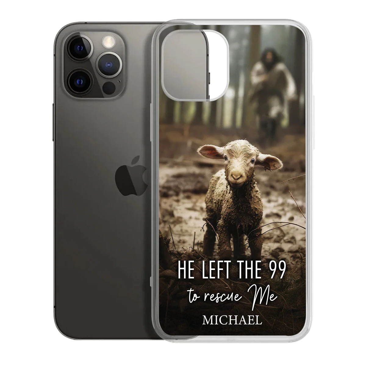 He Left The 99 To Rescue Me - Personalized Phone Case TD118 - Image 10