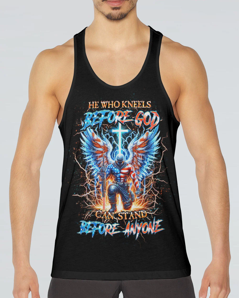 He Who Kneels Before God Warrior Men's All Over Print Shirt - Yhhn0205241 - Image 17