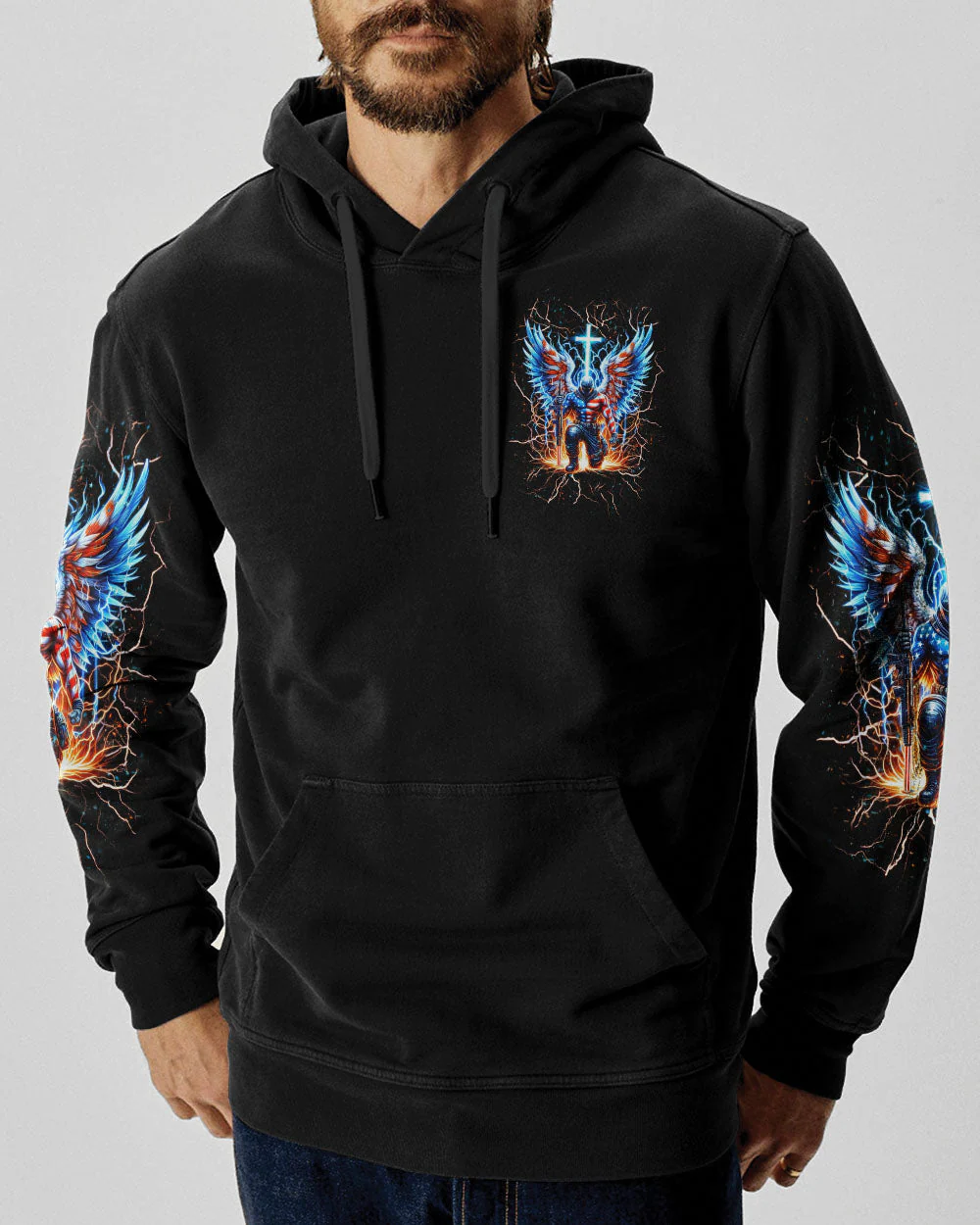 He Who Kneels Before God Warrior Men's All Over Print Shirt - Yhhn0205241 - Image 3