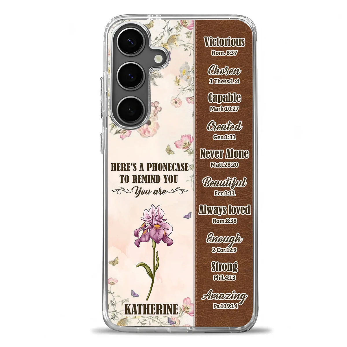 Here's A Phone Case To Remind You - Personalized Phone Case - Christian Gift For Mom BA01 - Image 2