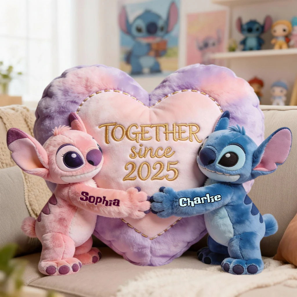 Sti Together Since 2025 - Personalized Custom Shape Pillow - Gift For Couple, Fan Movies HH01