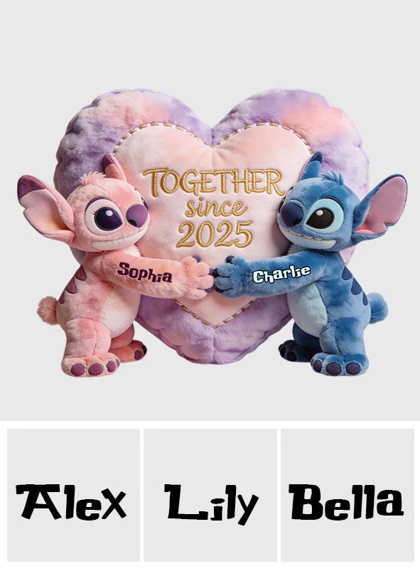 Sti Together Since 2025 - Personalized Custom Shape Pillow - Gift For Couple, Fan Movies HH01 - Image 9