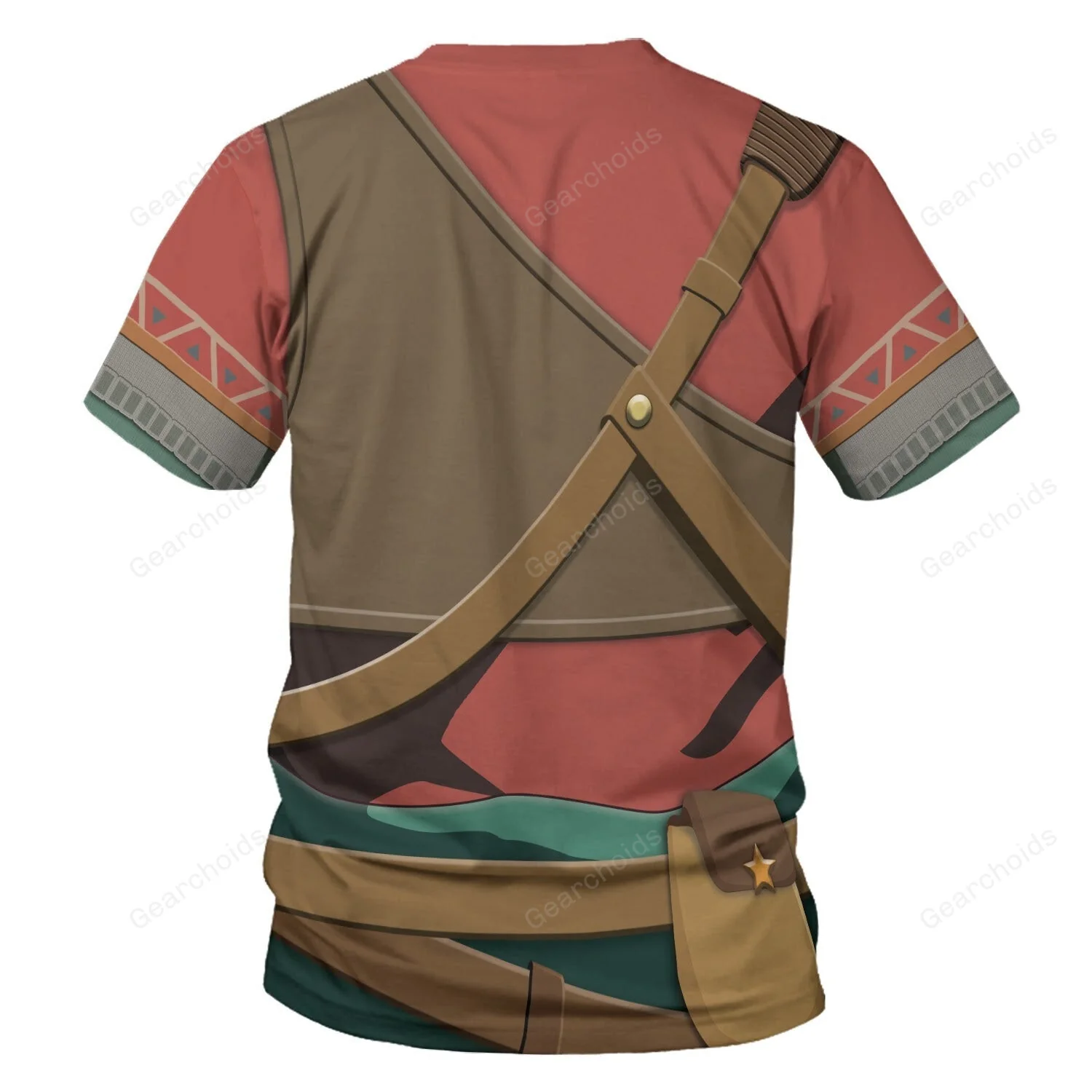 Hylian Armor Cosplay Hoodie Sweatshirt Sweatpants ZDHS72 - Image 10