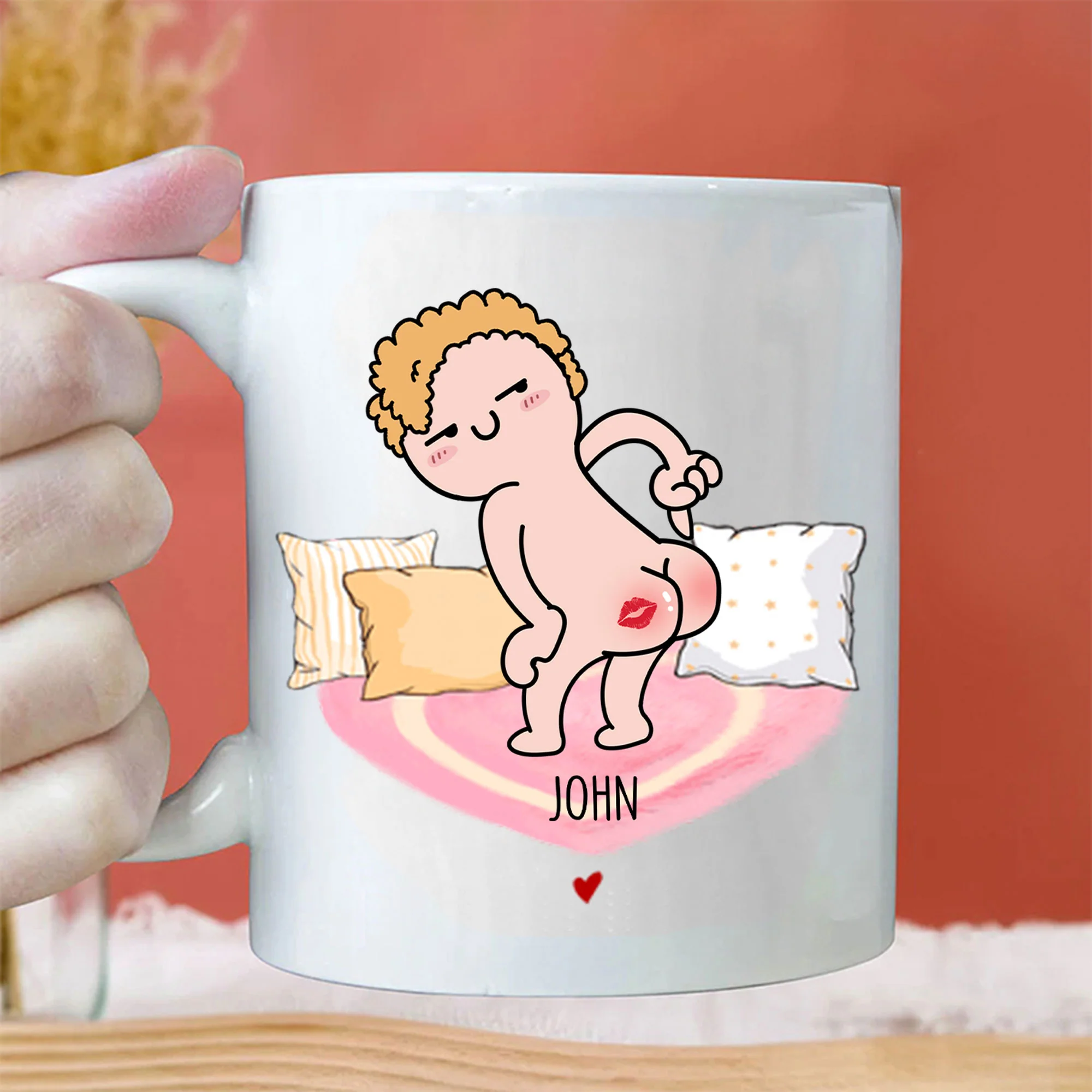I Adore You And Love Every Part Of You Especially Your Butt I Love Your Butt - Gift For Couple - Personalized Ceramic Mug - CL17 NH96 - Image 2