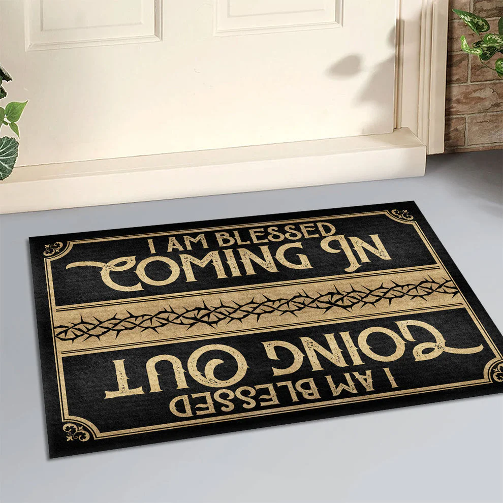 I Am Blessed Coming In - Doormat For Christmas TD118 - Image 3