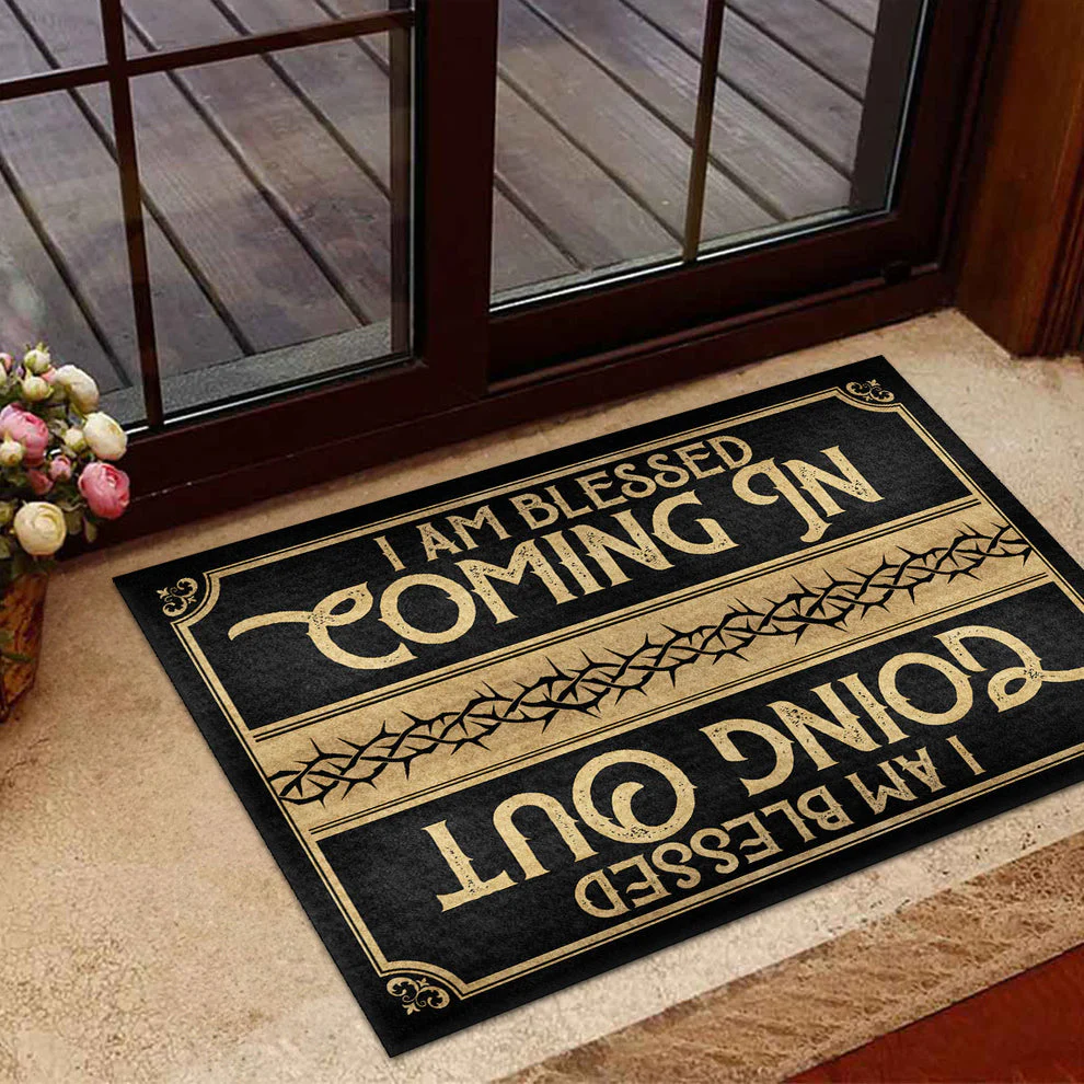 I Am Blessed Coming In - Doormat For Christmas TD118 - Image 5