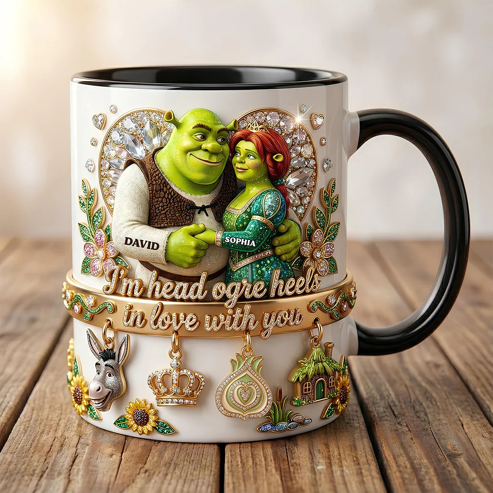 I Am In Love With You - Personalized Accent Mug - Gift For Couples, Movie Fans NL122 - Image 3