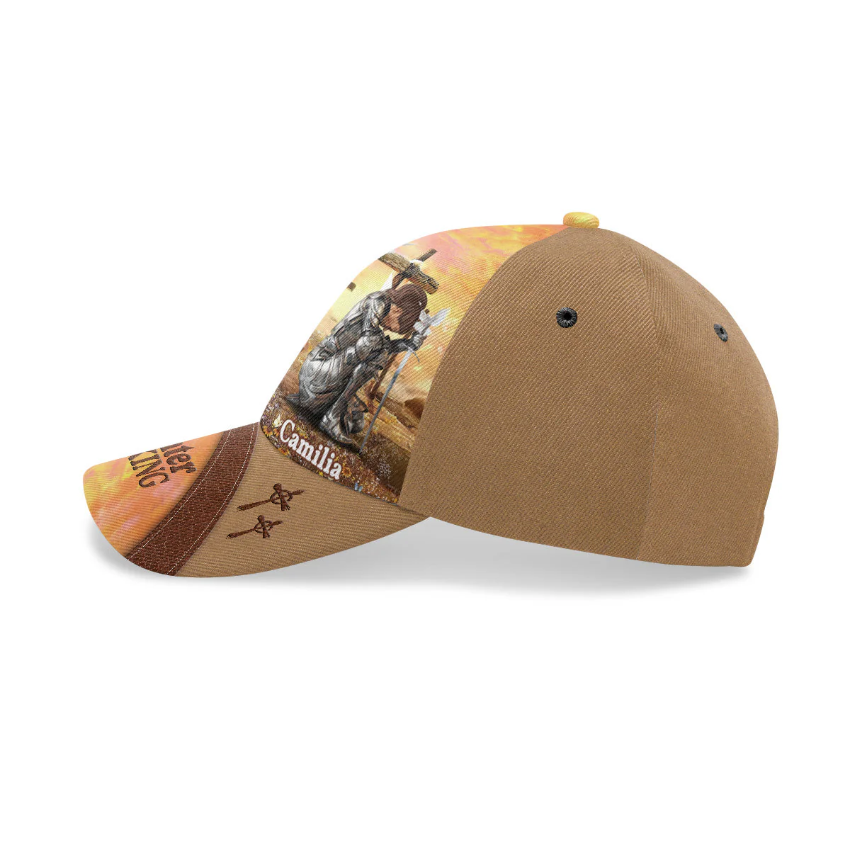 I Am The Daughter Of A King -Personalized Classic Cap - Christian Gift For Daughter BA01 - Image 3