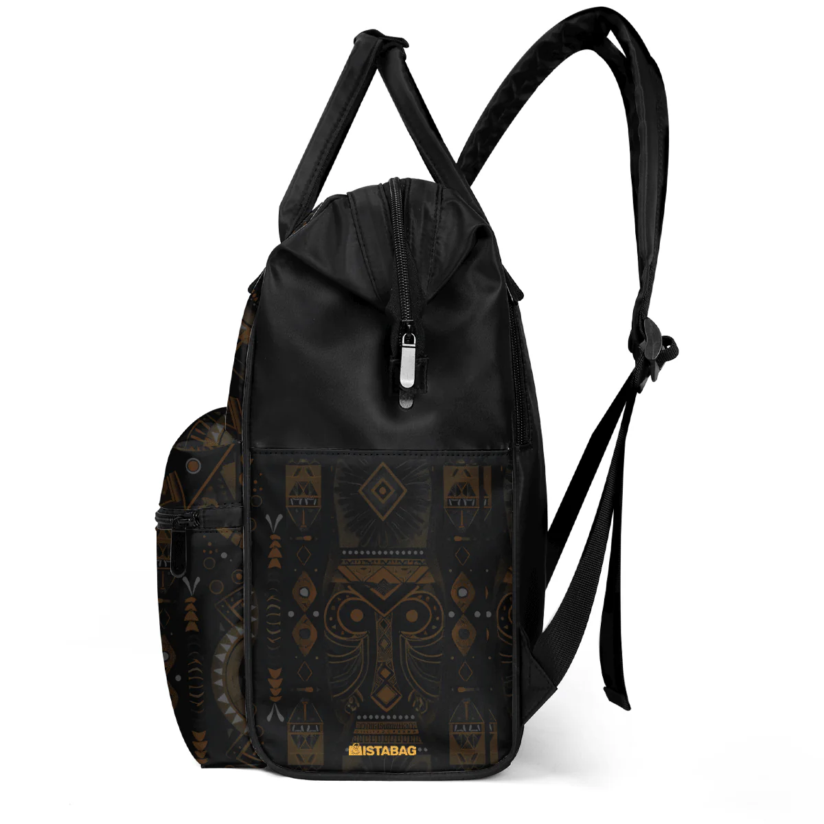 I Am the Storm Afrocentric Duckbilled Backpack – Black Queen Quote Bag – Gift for Black Women | HD95 - Image 3