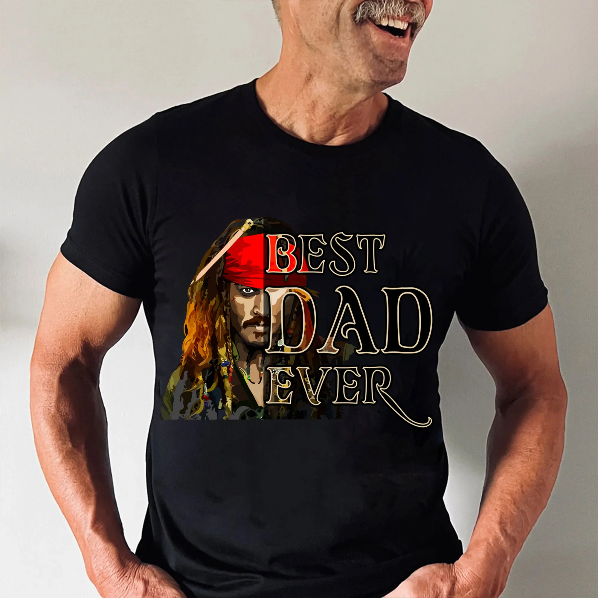 Pirates I Be The Captain Of This Crew Here - Gift For Dad - Personalized TShirt - CL13 NA94 - Image 3
